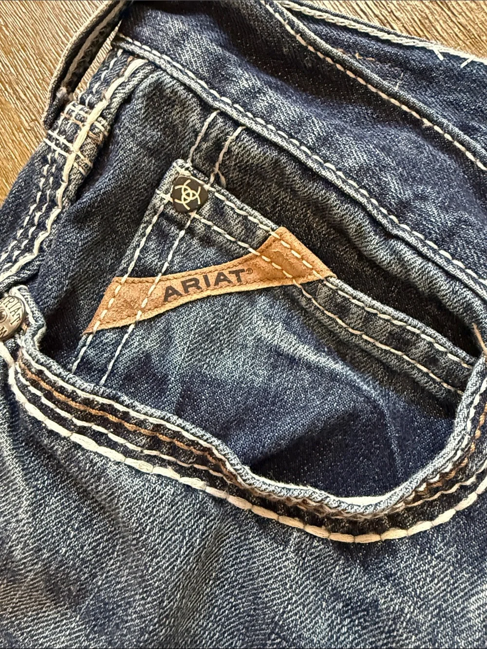 ARIAT MEN'S M4 COLTRANE DURANGO RELAXED BOOT CUT JEANS 34/30 WESTERN COUNTRY